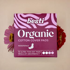 Besti Co. 100% Organic Cotton Day Pads